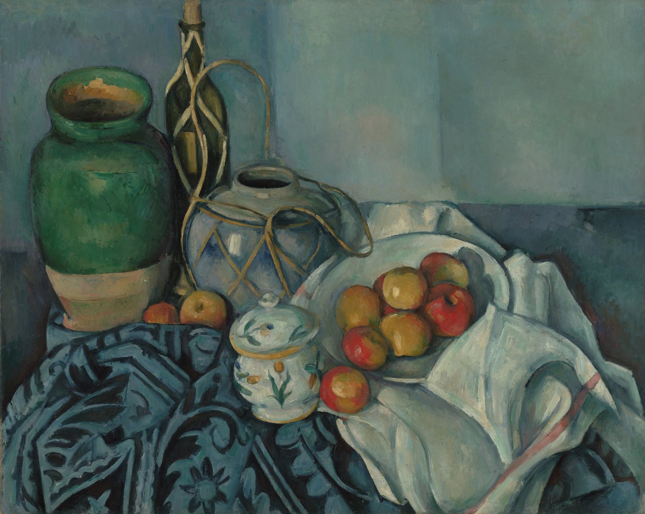 Asetelma omenoiden kanssa tekijältä Paul Cézanne