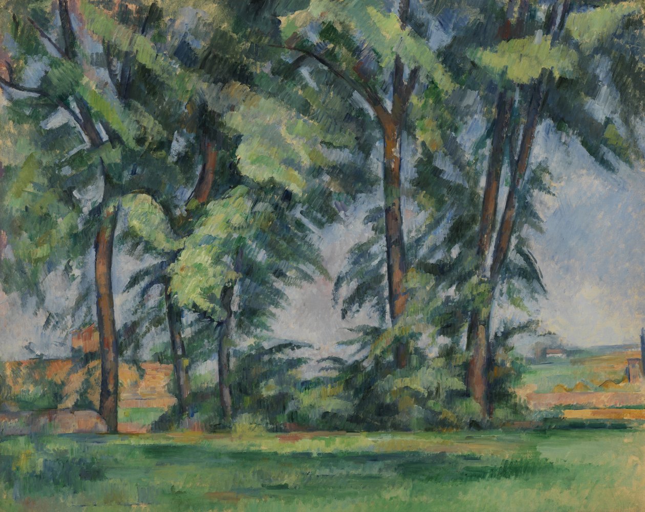 Huonekalut ja erilaiset esineet 1100- ja 1300-luvuilta tekijältä Paul Cézanne