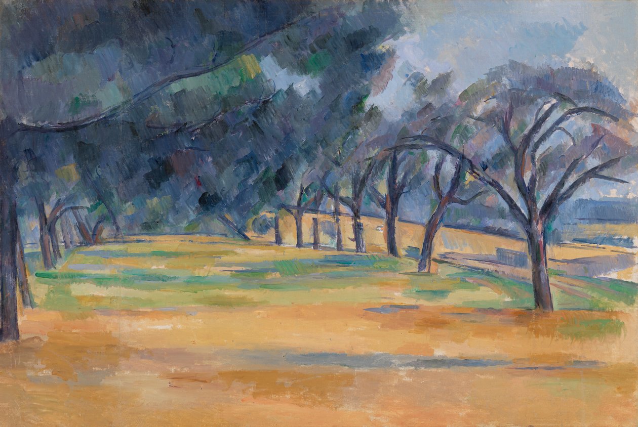 The Allee at Marines, 1898 tekijältä Paul Cézanne