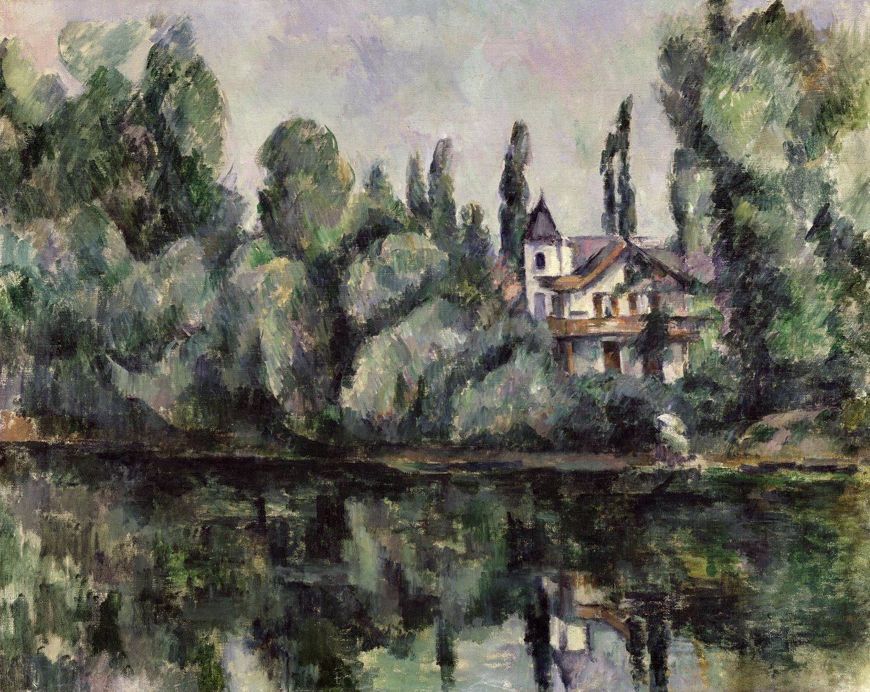 Marnen pankit, 1888 tekijältä Paul Cézanne