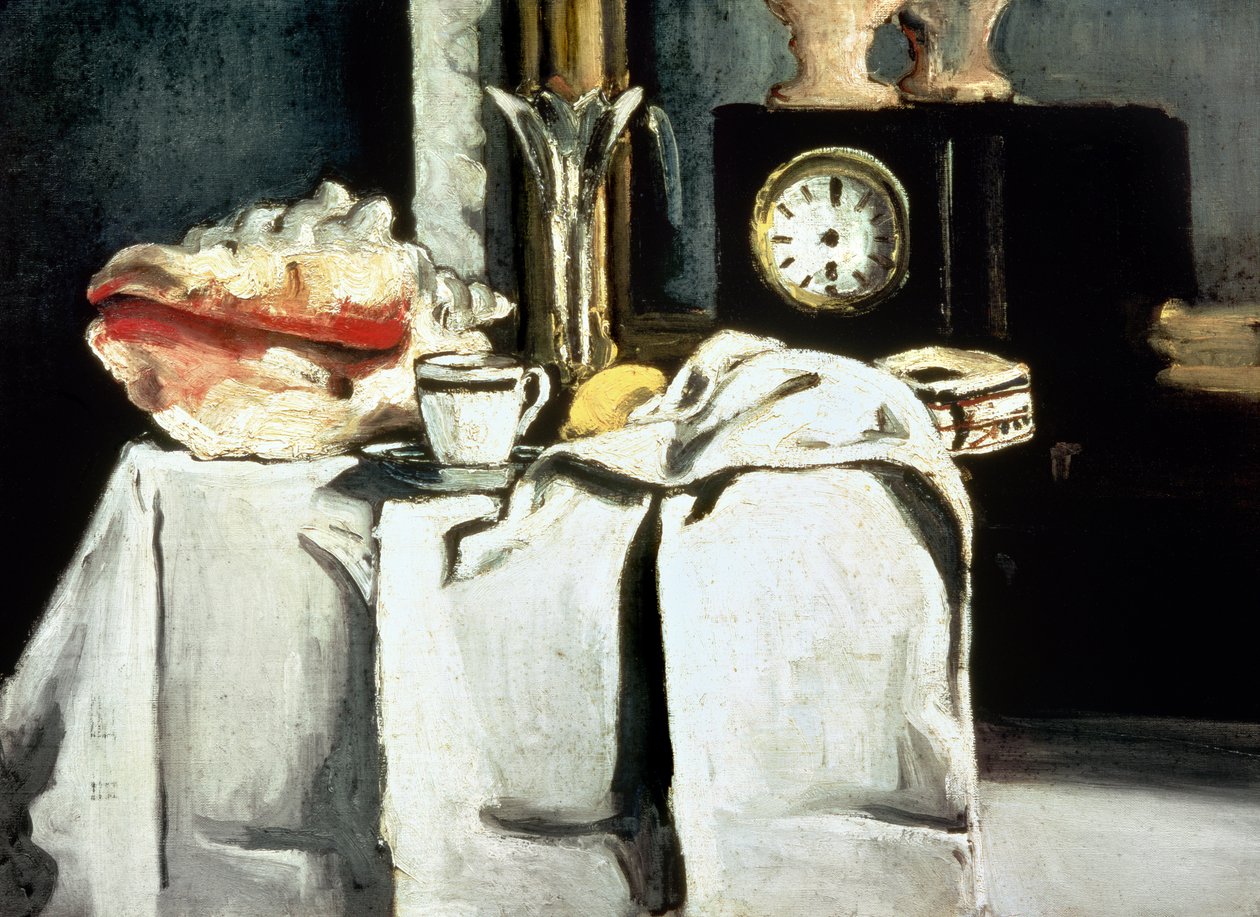 Musta marmorikello, noin 1870 tekijältä Paul Cézanne