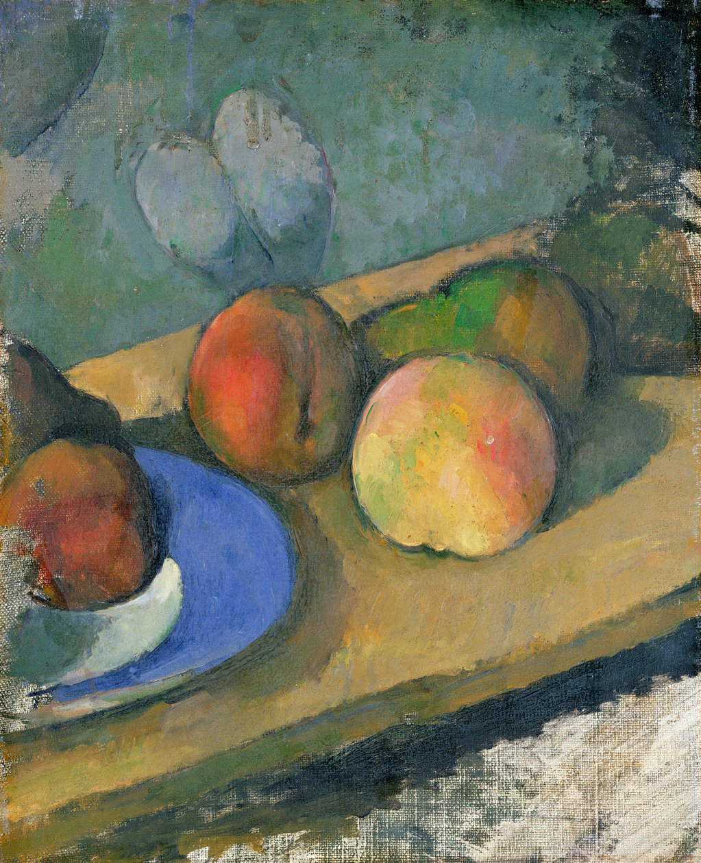 Sininen lautanen, 1879-82 tekijältä Paul Cézanne