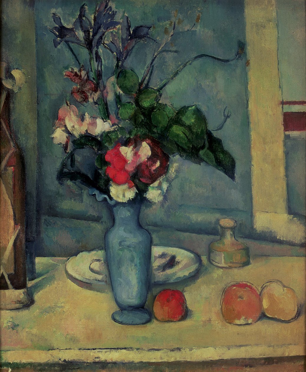 Sininen maljakko, 1889-90 tekijältä Paul Cézanne