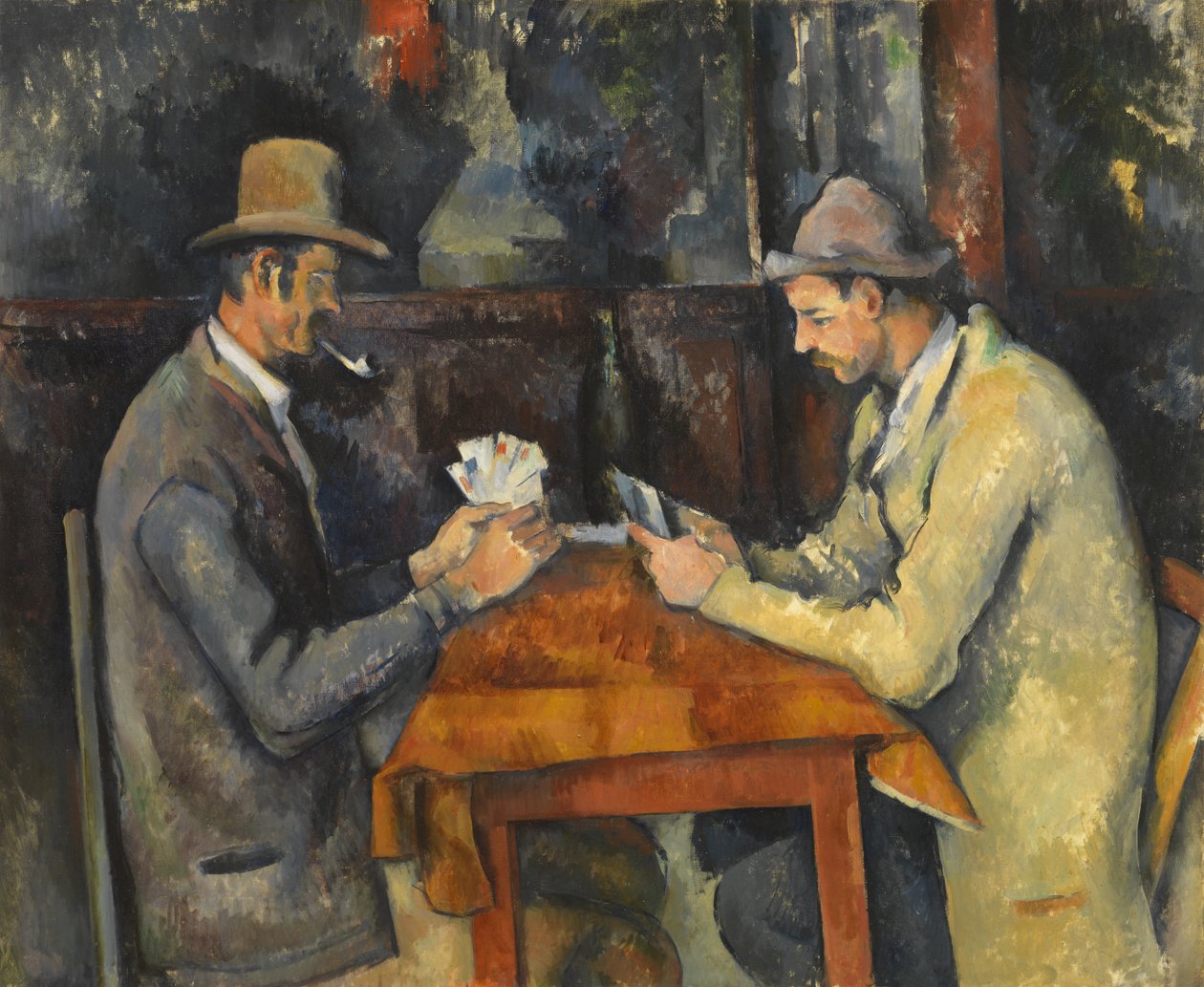 Huonekalut ja erilaiset esineet 1100- ja 1300-luvuilta tekijältä Paul Cézanne