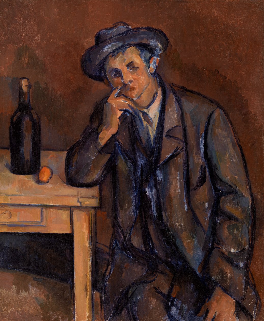 Juomari, 1891 tekijältä Paul Cézanne