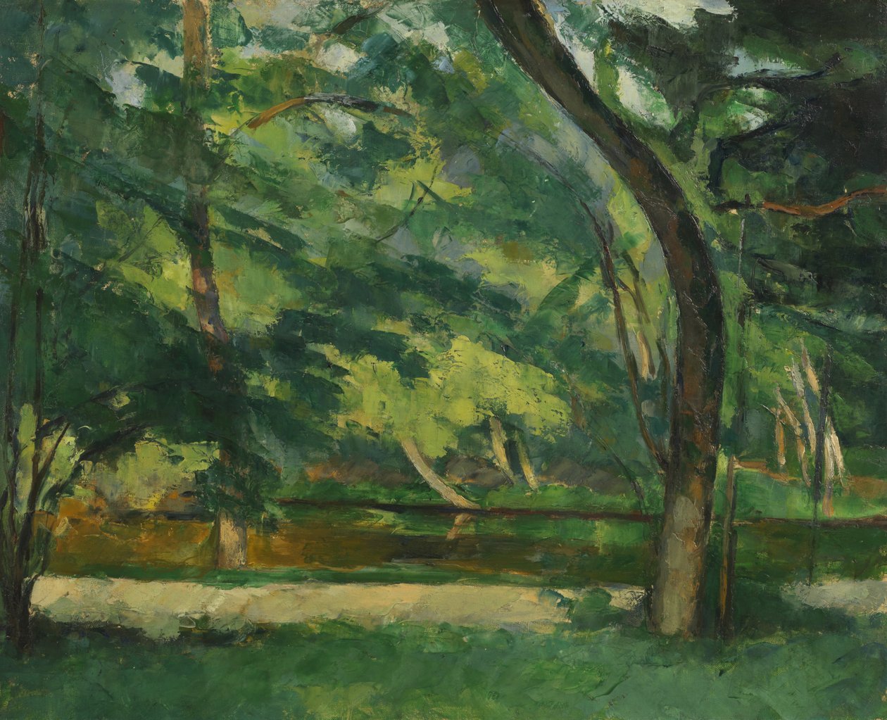 Huonekalut ja erilaiset esineet 1100- ja 1300-luvuilta tekijältä Paul Cézanne