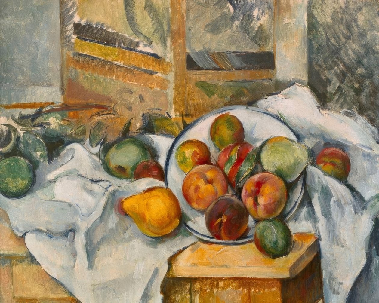 Yksi kolikon pöytä tekijältä Paul Cézanne