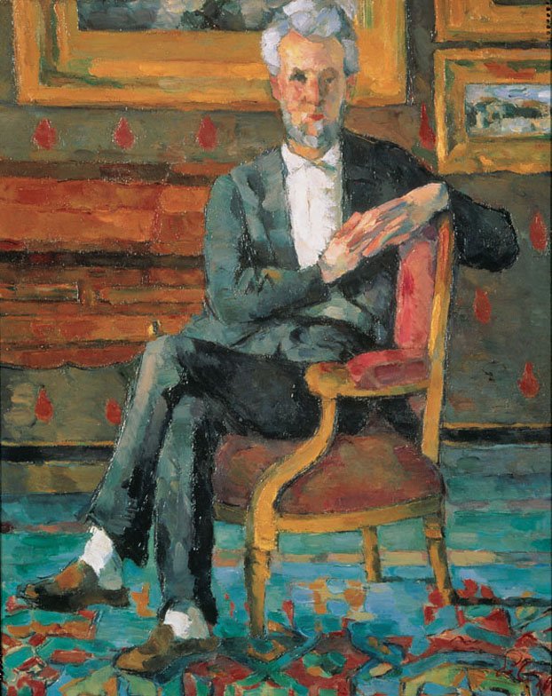 Victor Chocquet Istuu tekijältä Paul Cézanne