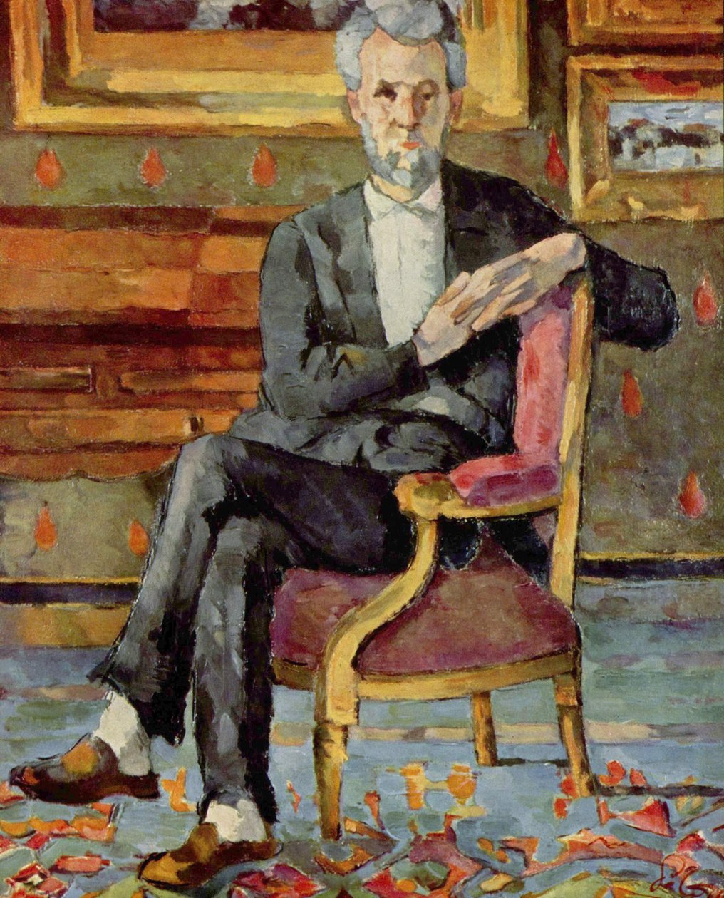Victor Chocquet Istuu tekijältä Paul Cézanne