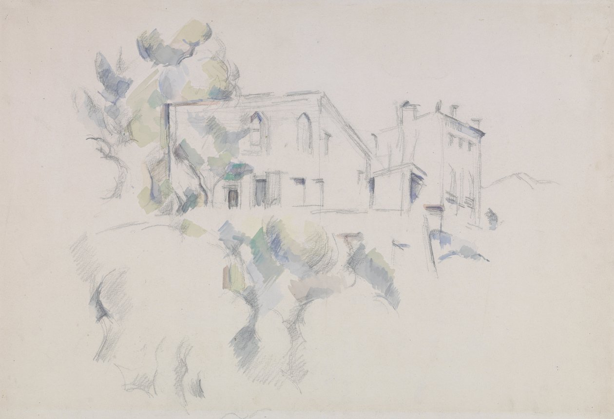 Näkymä Château Noirille tekijältä Paul Cézanne