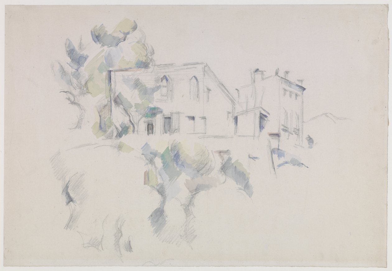 Näkymä Château Noirille tekijältä Paul Cézanne