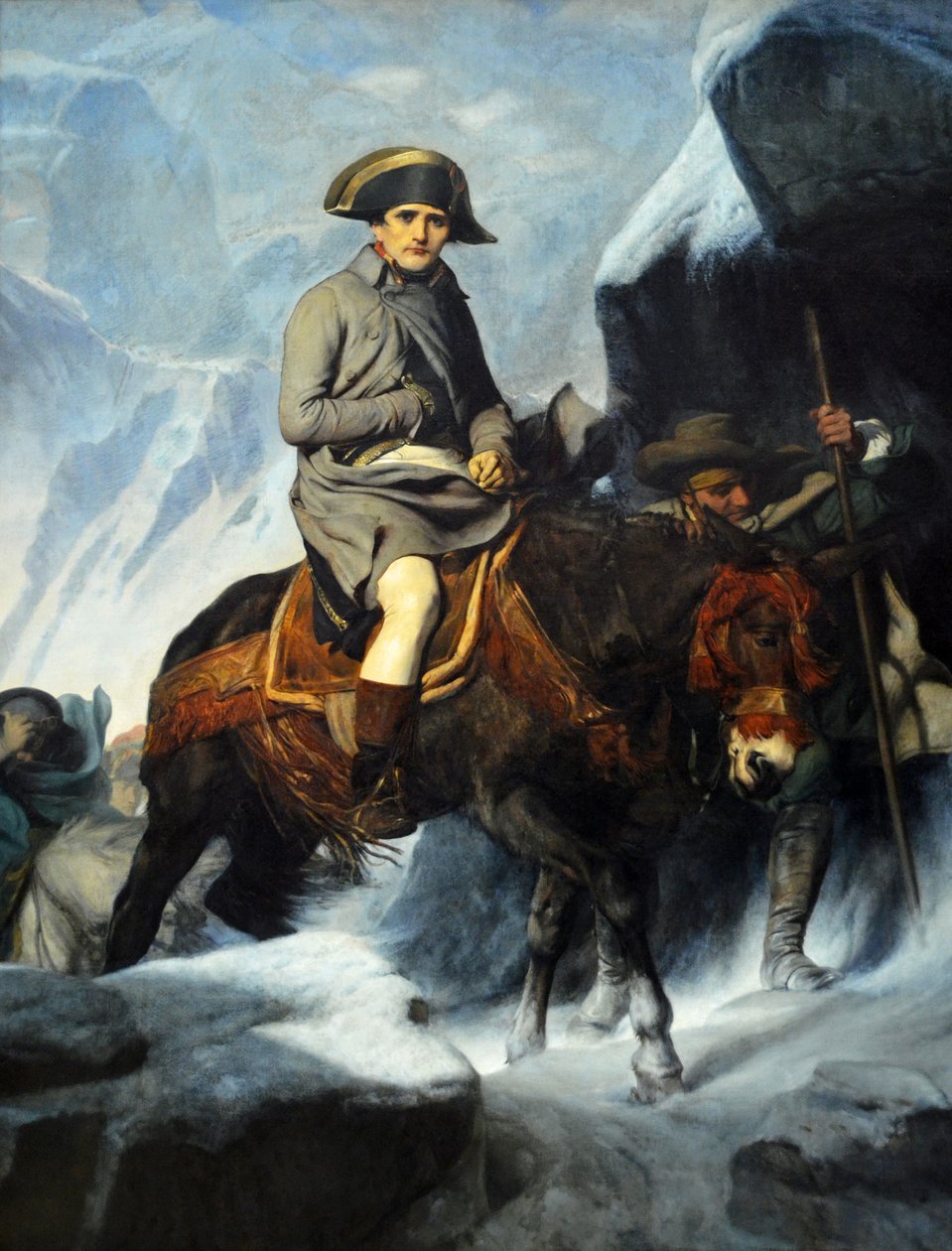Bonaparte ylittää Alpit tekijältä Paul Delaroche