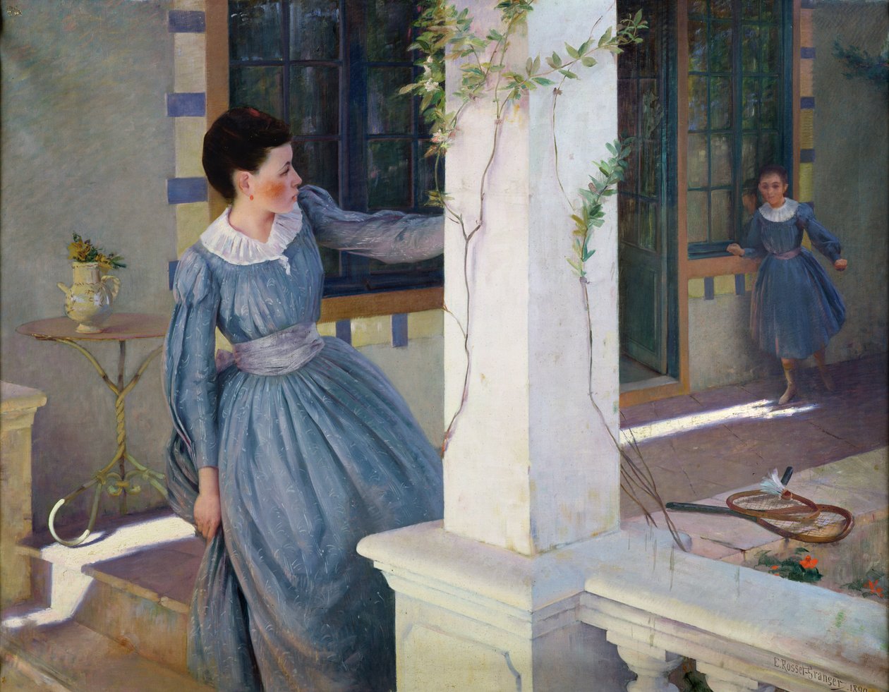 Piilosta, 1890 tekijältä Paul Edouard Rosset Granger