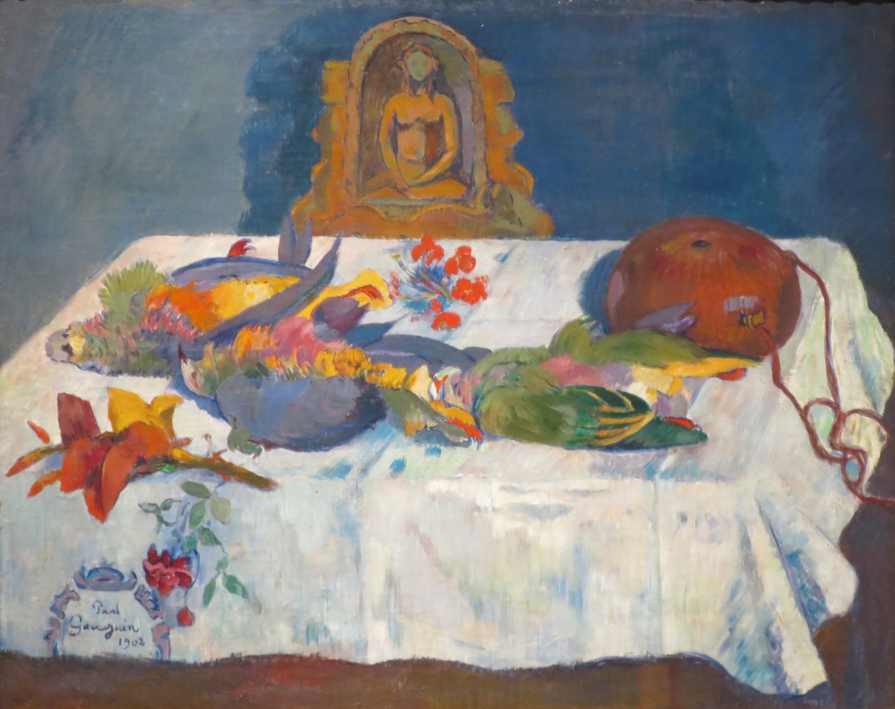 Stilleben mit exotischen Vögeln I tekijältä Paul Gauguin