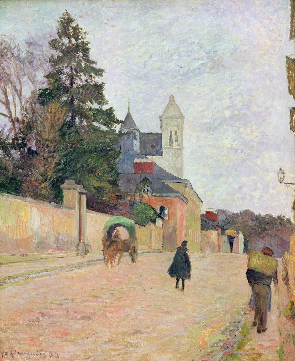 Village Road, 1884 tekijältä Paul Gauguin
