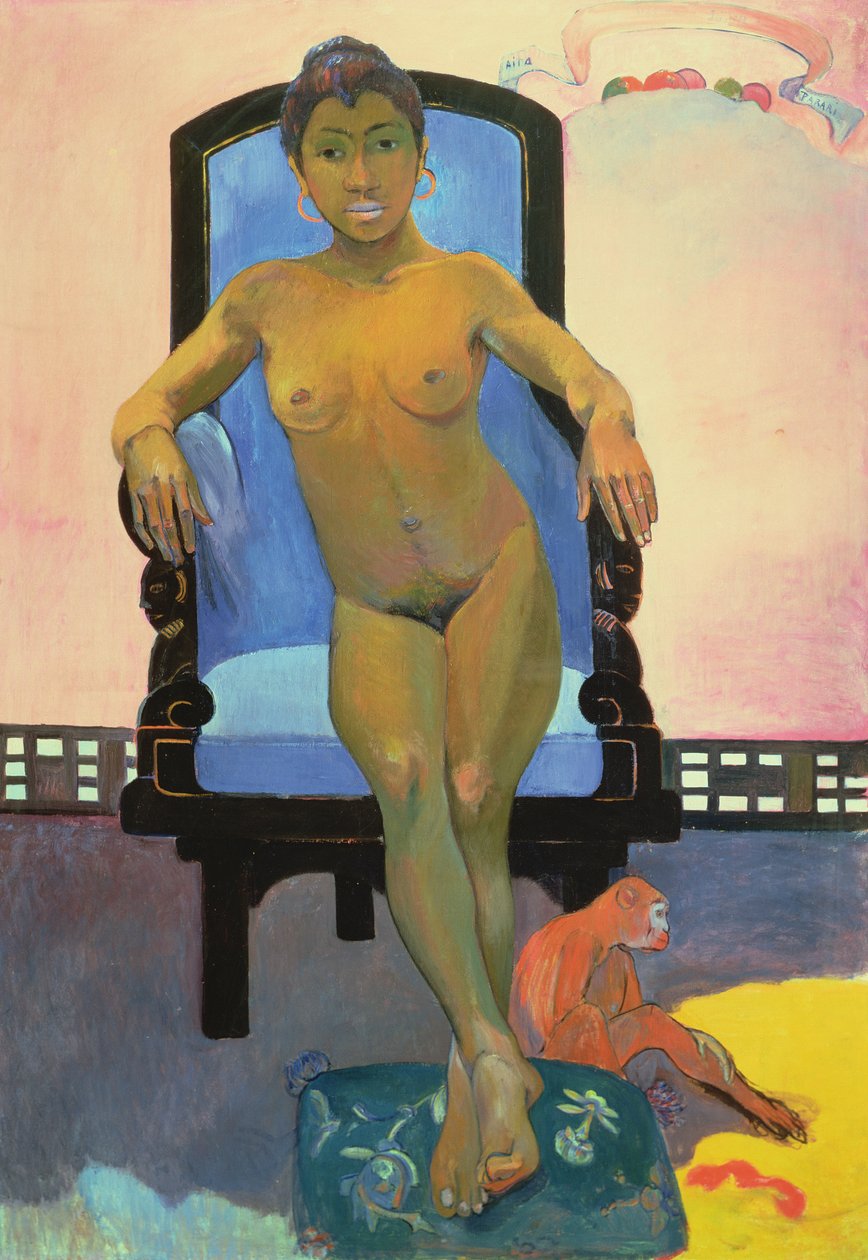 Javanilainen Annah, 1893-94 tekijältä Paul Gauguin