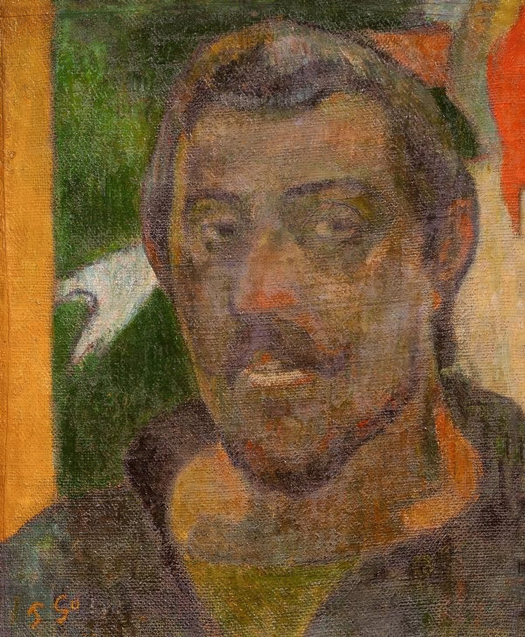 Autoportrait of Ondine tekijältä Paul Gauguin
