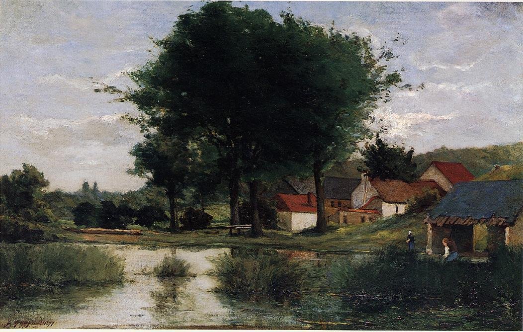 Syksyn maisema tekijältä Paul Gauguin