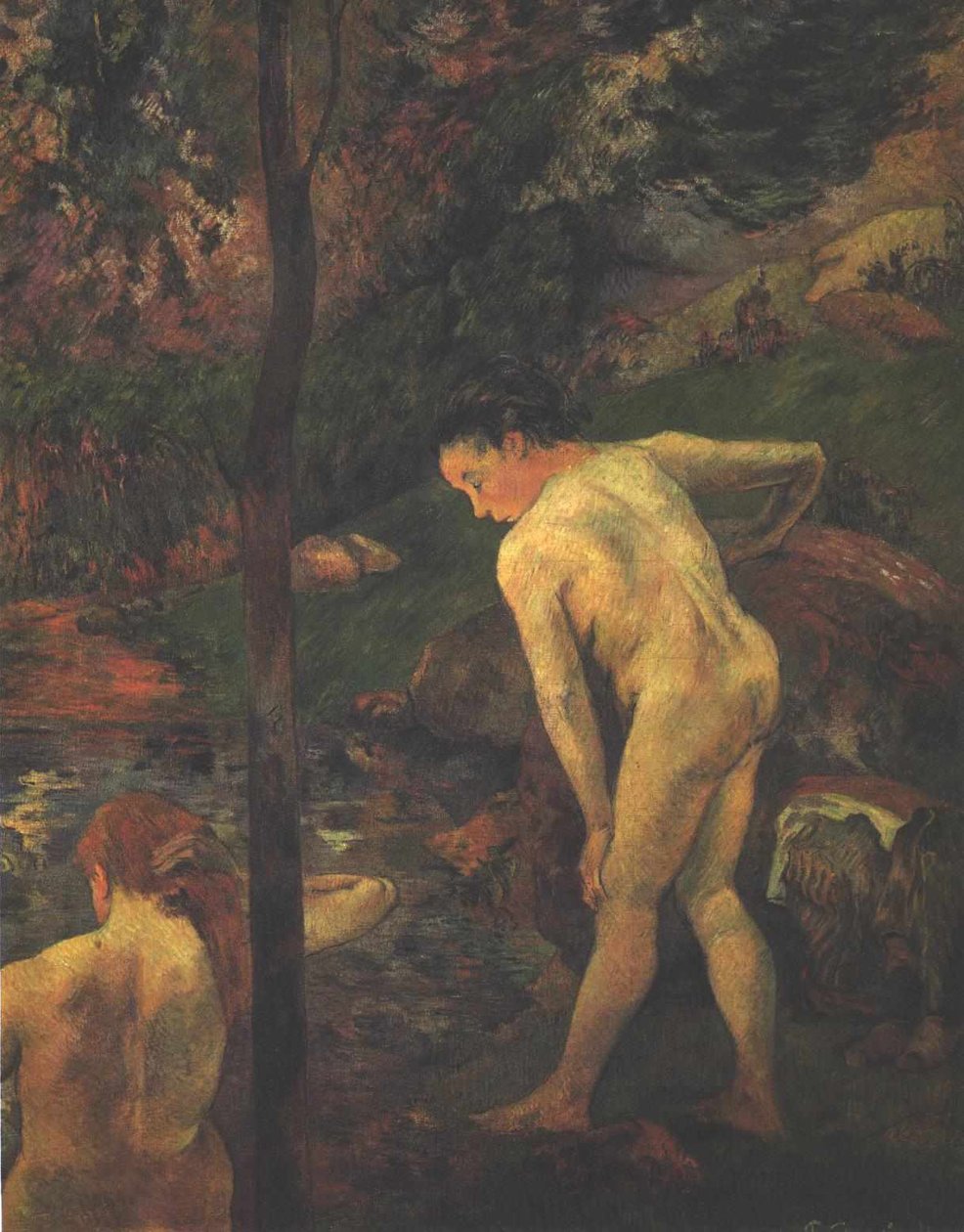 Badende tekijältä Paul Gauguin