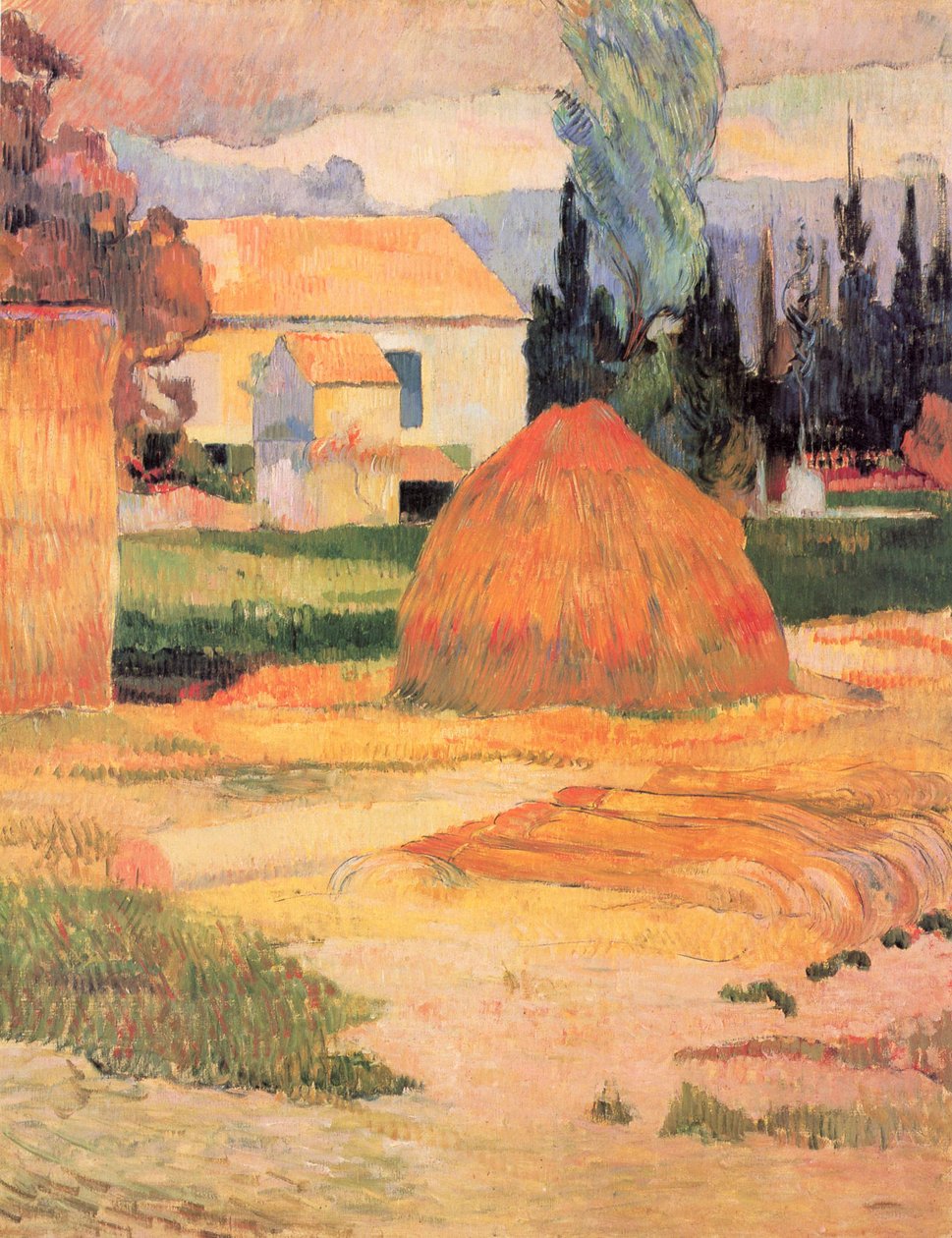 Bauernhaus Arlesissa tekijältä Paul Gauguin
