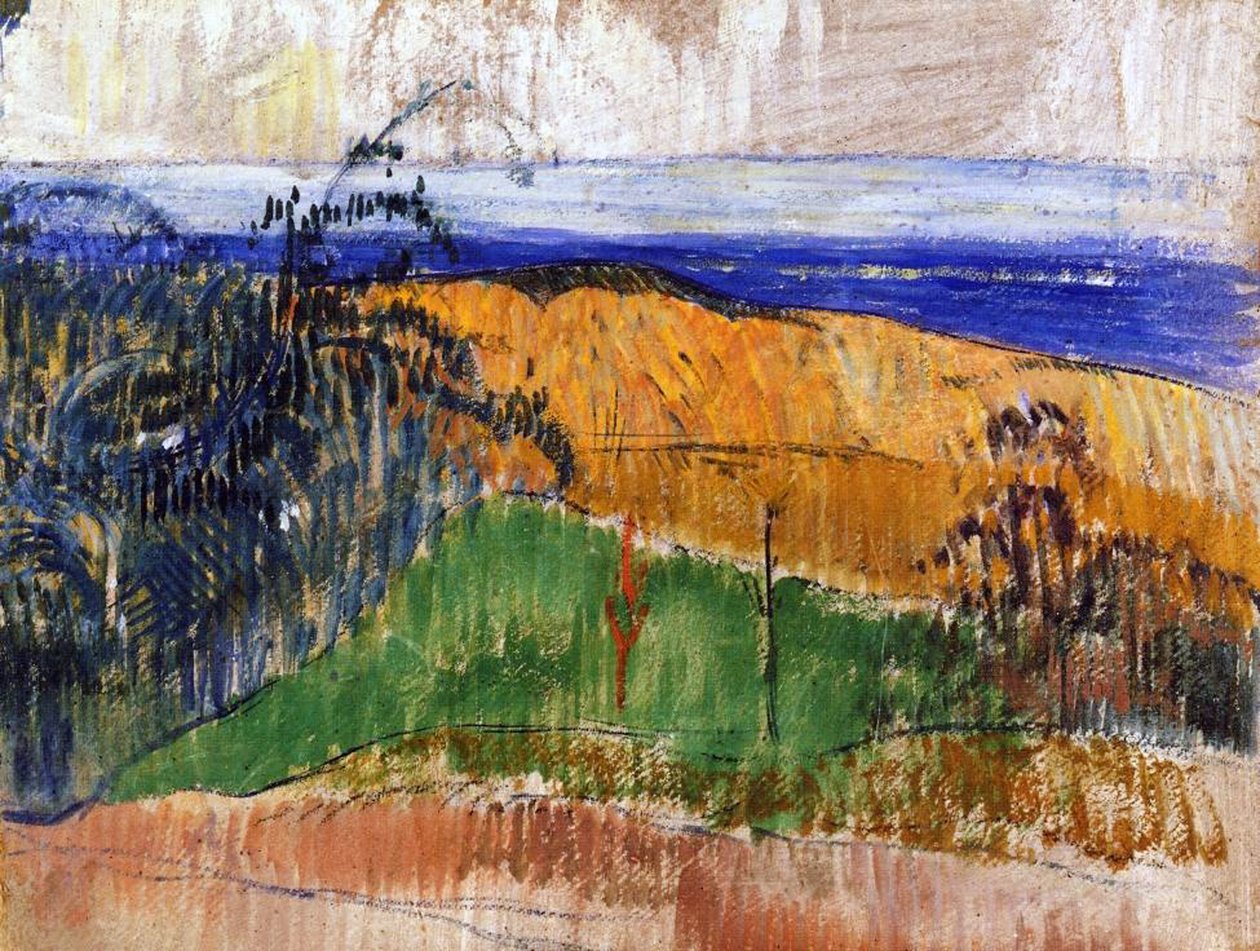Ranta Bellangenayssa, 1889 tekijältä Paul Gauguin