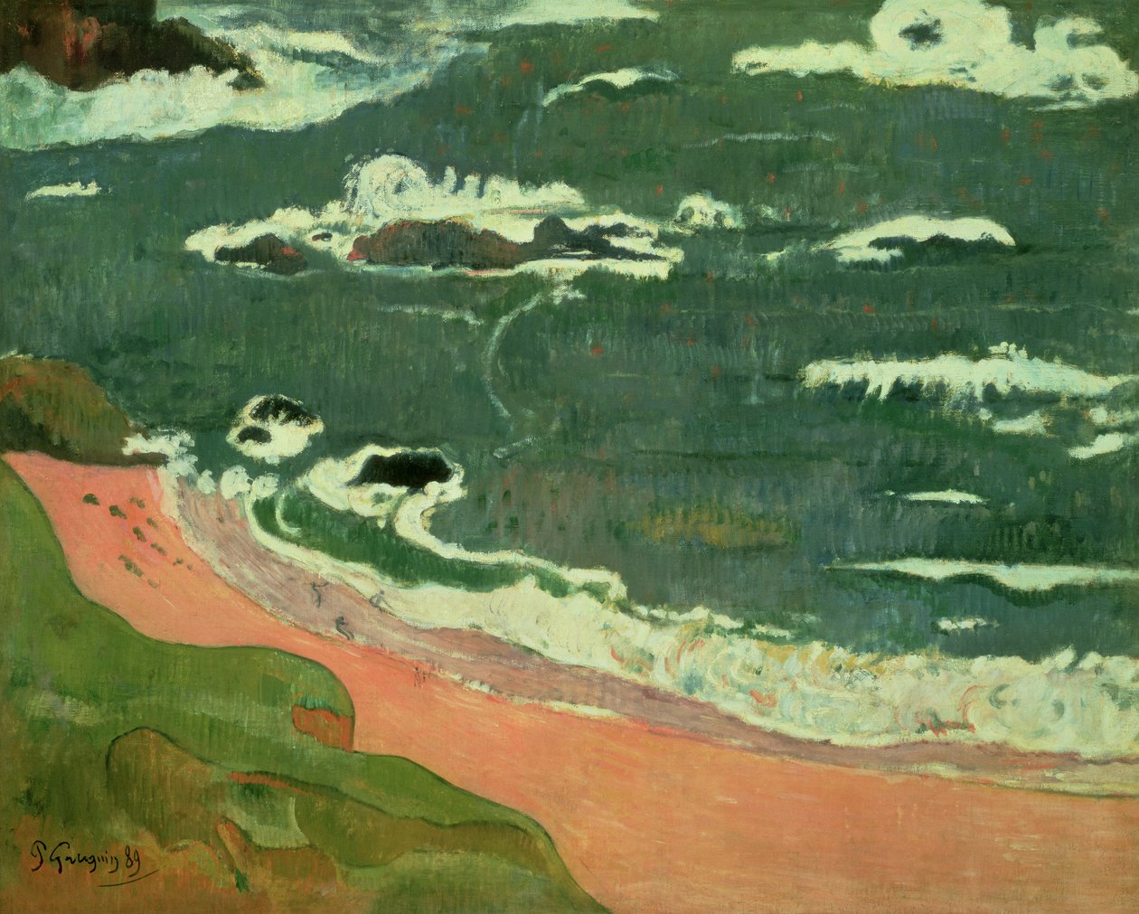 Ranta Le Pouldussa, 1889 tekijältä Paul Gauguin