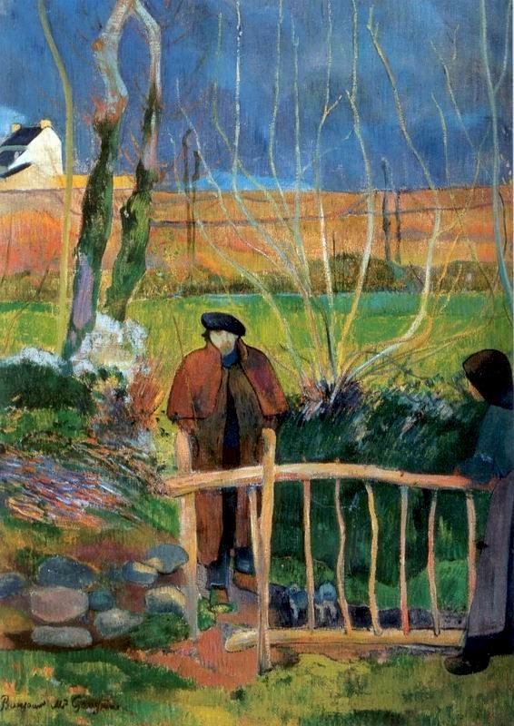 Bonjour Monsieur Gauguin tekijältä Paul Gauguin