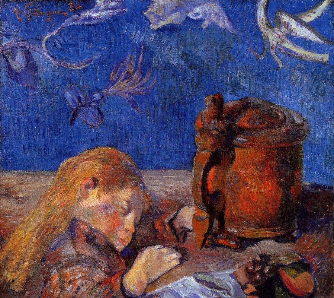 Clovis nukkuu tekijältä Paul Gauguin