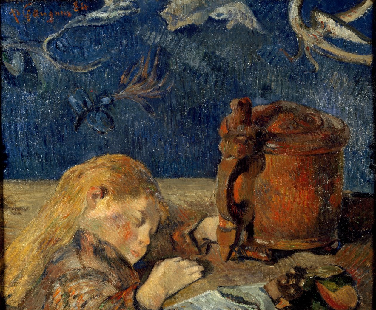Clovis Gauguin, 1884 tekijältä Paul Gauguin