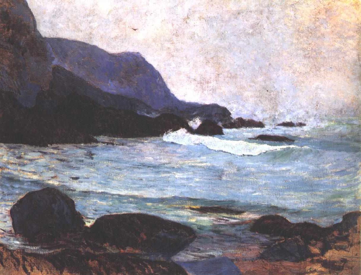 Die Küste bei Bellangenay tekijältä Paul Gauguin