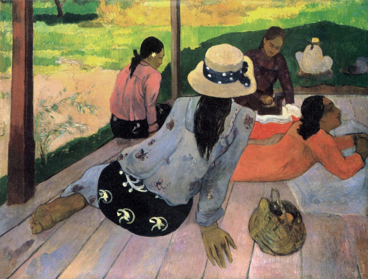 Die Mittagsruhe tekijältä Paul Gauguin