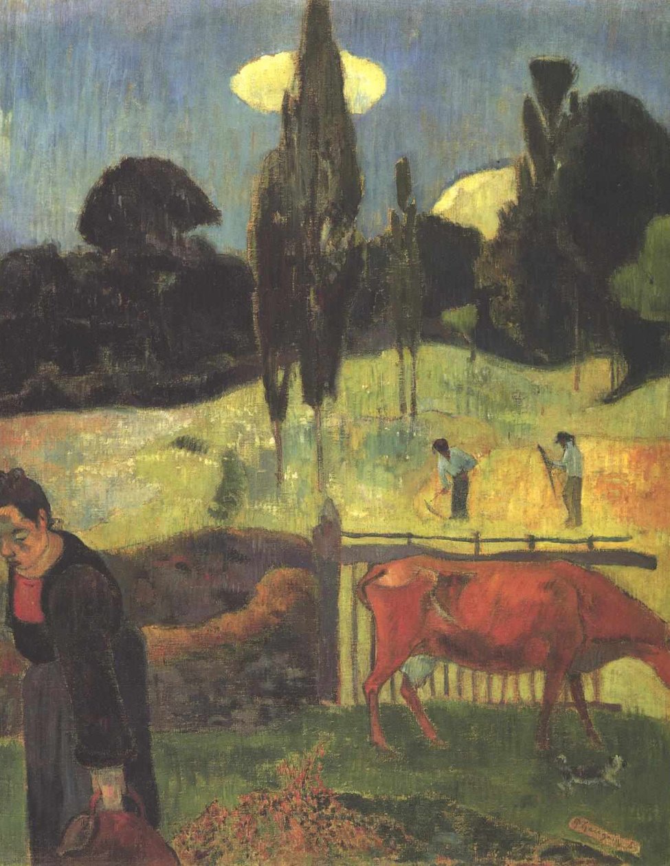 Kuolemaan Kuh tekijältä Paul Gauguin