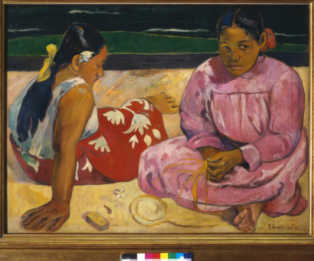 Frauen auf Tahiti tekijältä Paul Gauguin