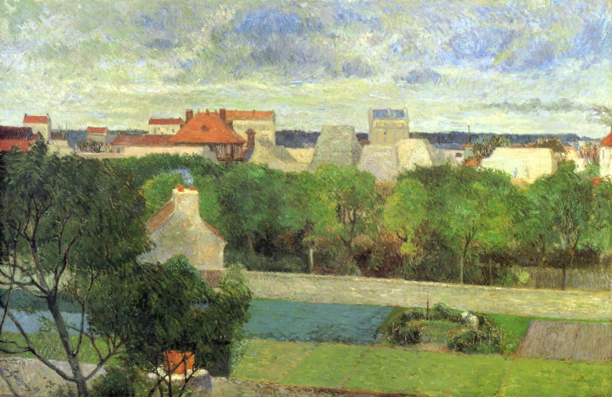 Gemüsebauern Vauguirardissa tekijältä Paul Gauguin