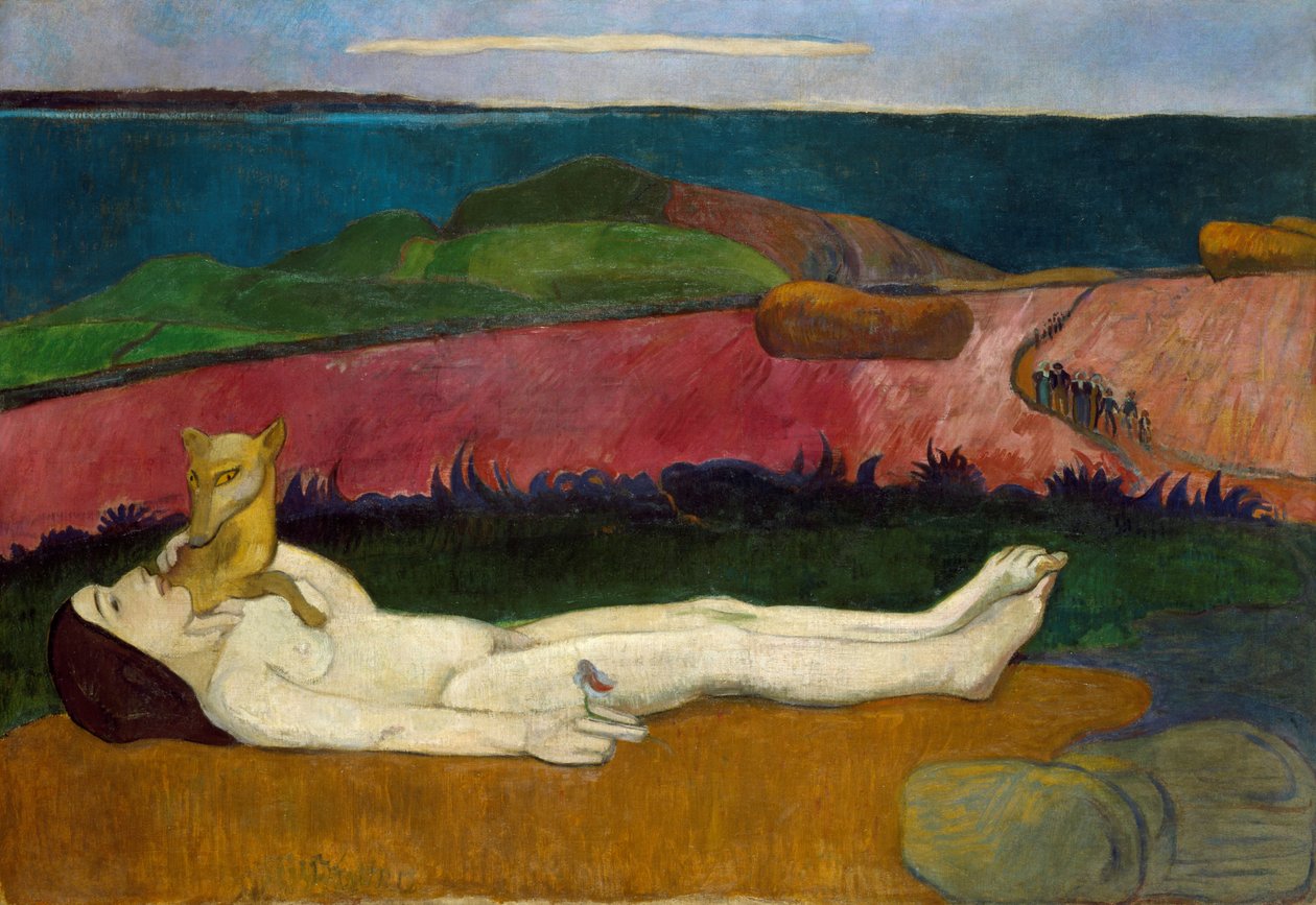 La Perte du pucelage, tai Éveil du printemps tekijältä Paul Gauguin