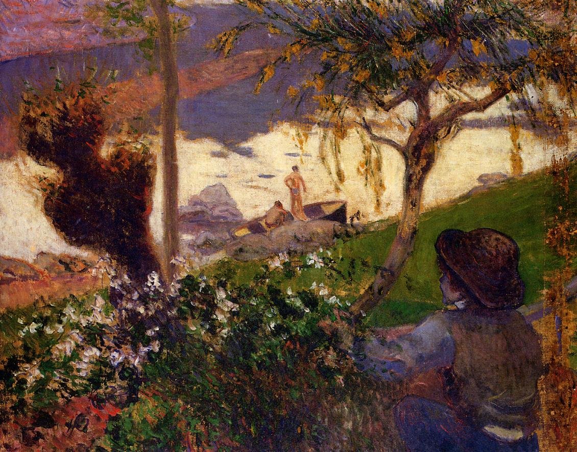 La Rivière blanche tekijältä Paul Gauguin