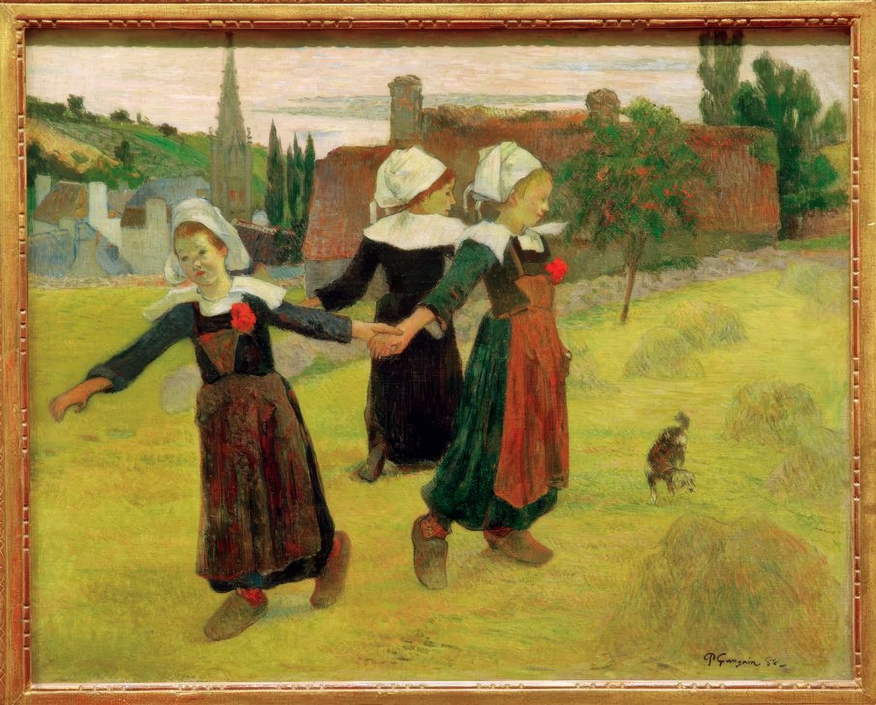 La Ronde des petites Bretonnes tekijältä Paul Gauguin