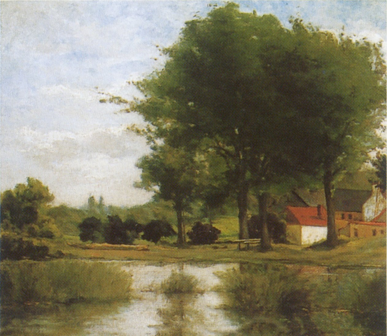 Maisema syksyllä tekijältä Paul Gauguin