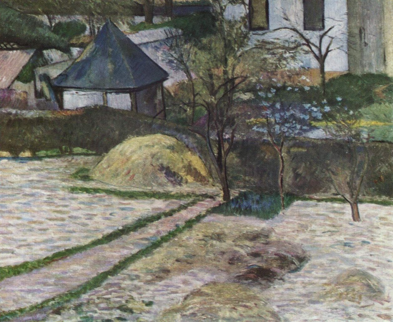 Landschaft bei Osny tekijältä Paul Gauguin
