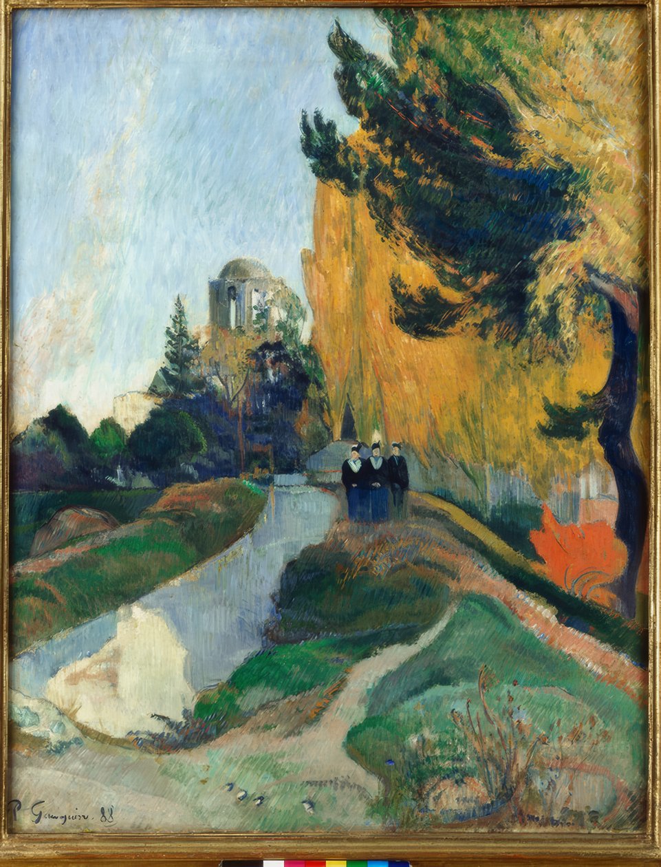 Les Alyscamps (Paysage ou Les Trois Grâces au temple de Vén tekijältä Paul Gauguin