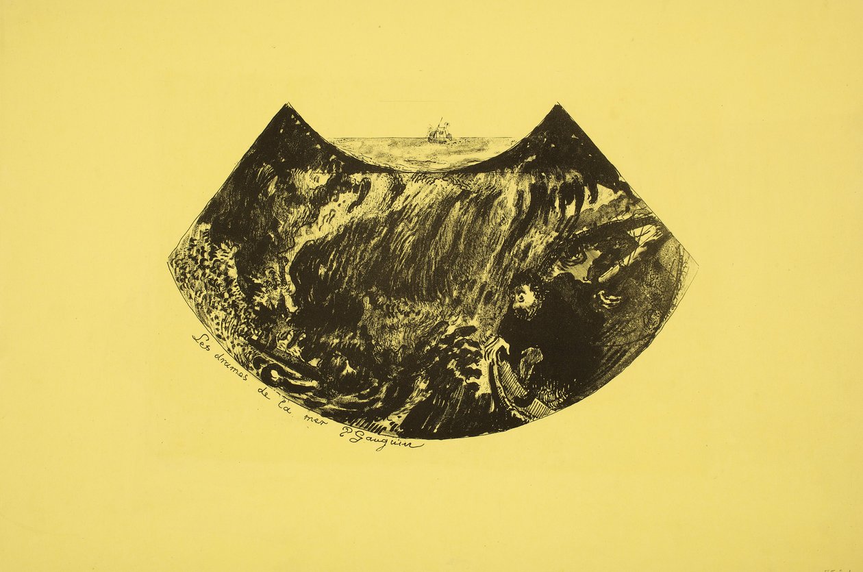 Draamat merestä- laskeutuminen Maelstroon ... tekijältä Paul Gauguin