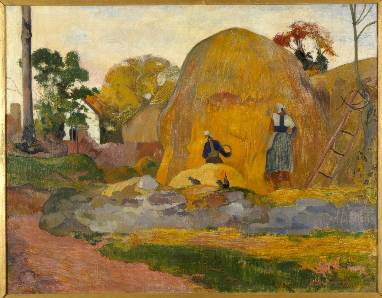 Les meules jaunes tai La moisson blonde tekijältä Paul Gauguin
