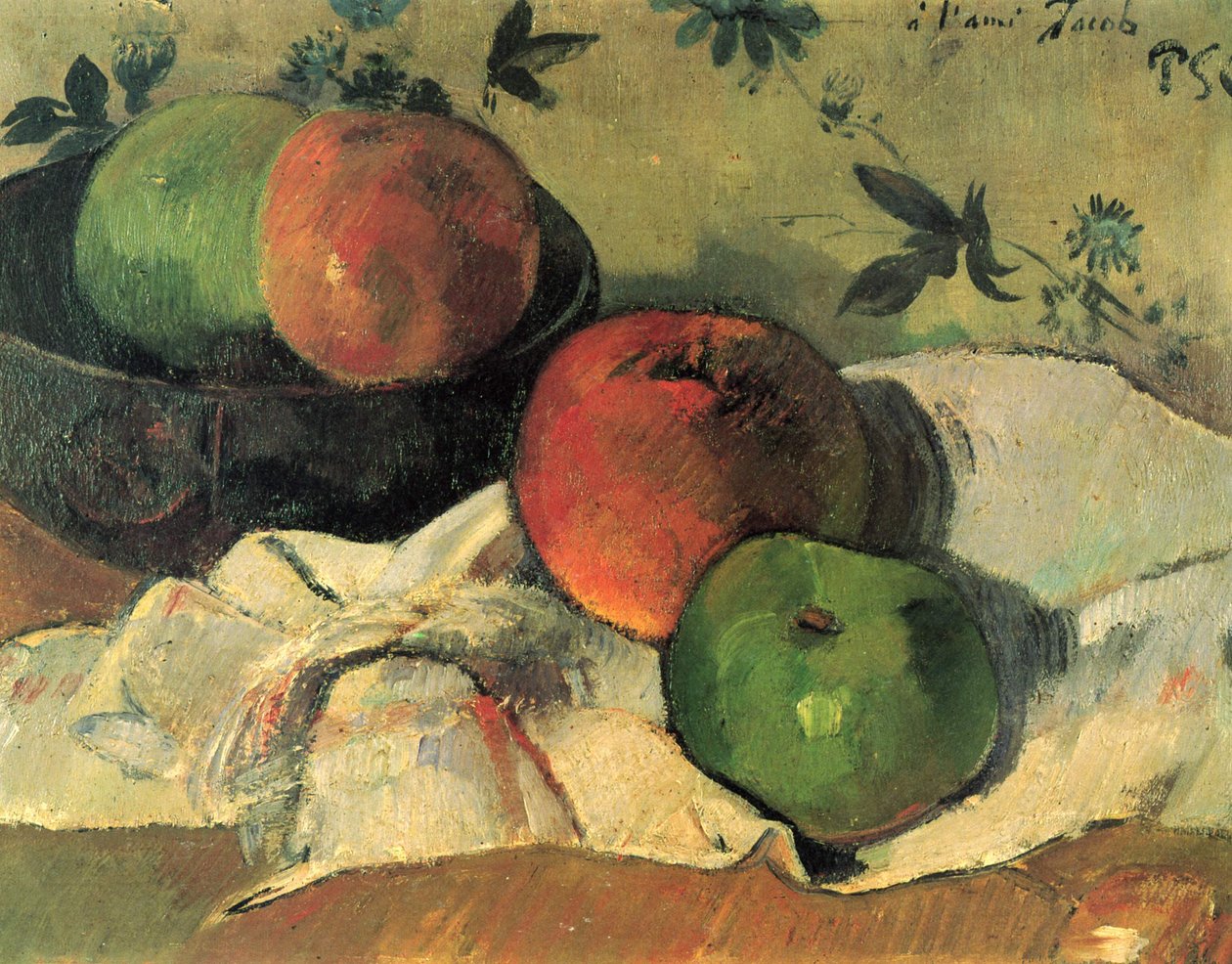 Luonto morte à lami Jacob tekijältä Paul Gauguin