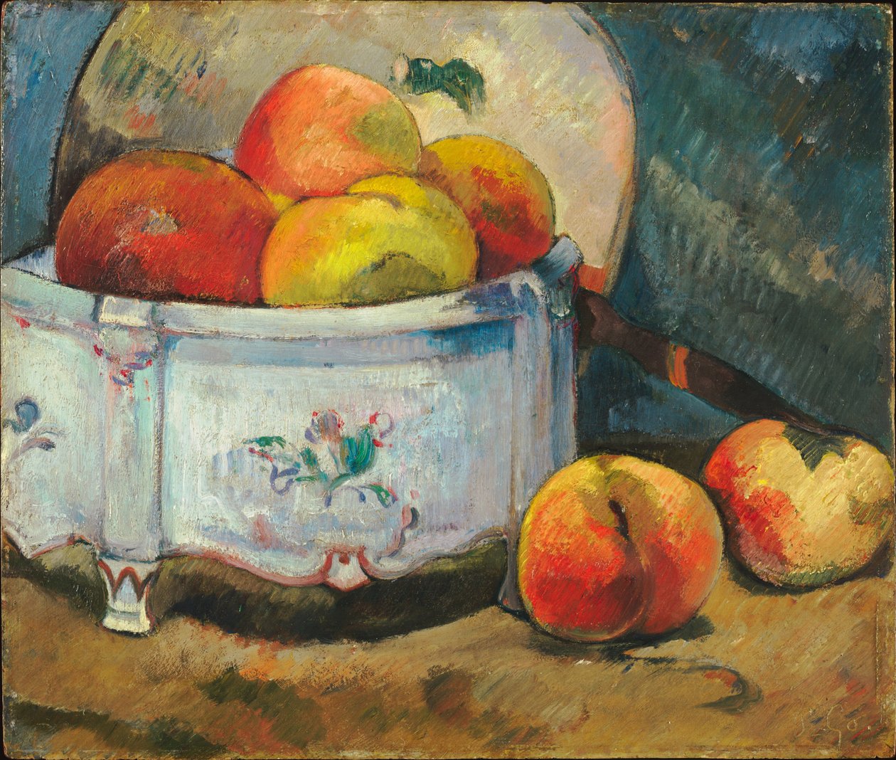 Luonto morte aux pêches tekijältä Paul Gauguin