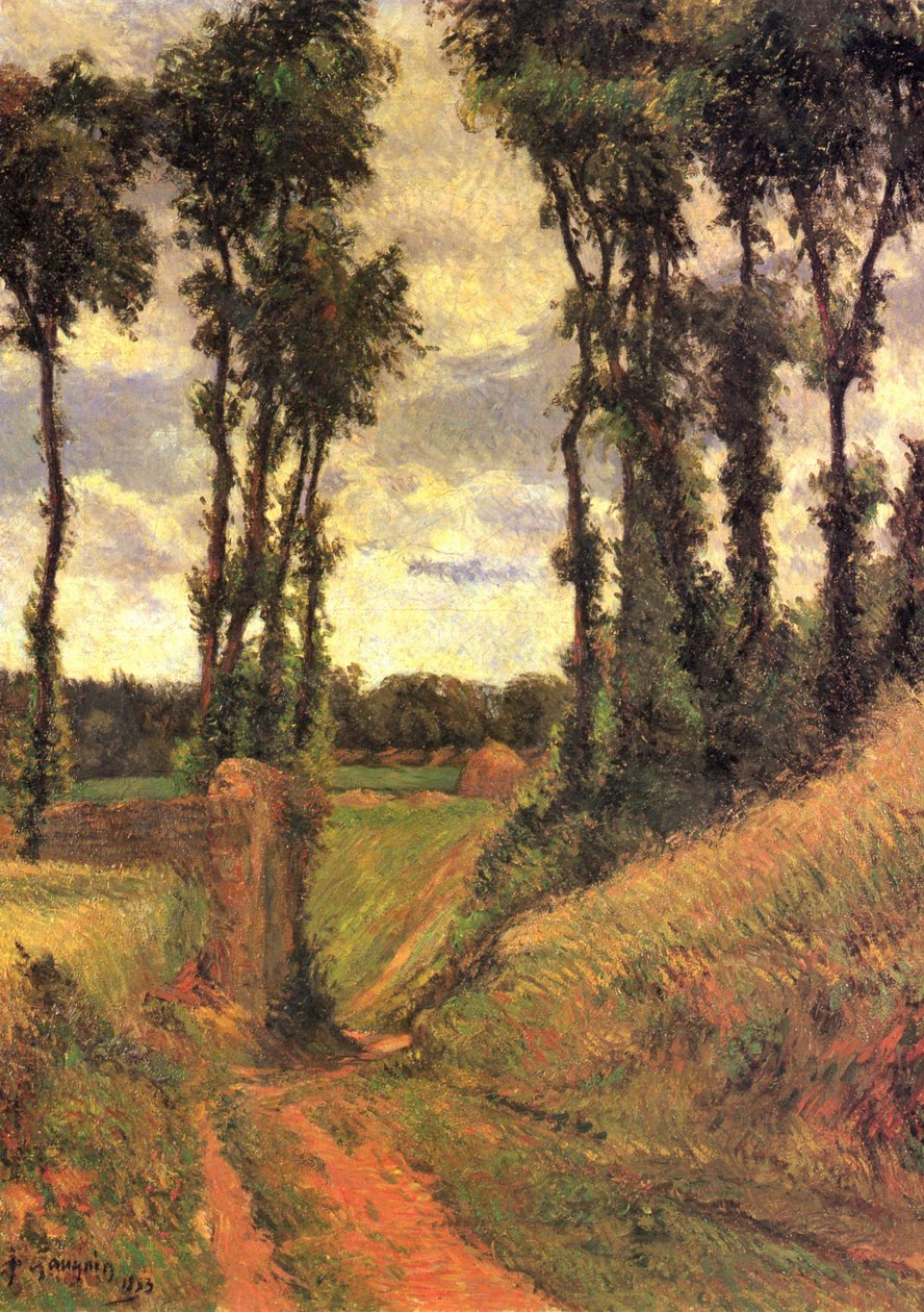 Pappeln tekijältä Paul Gauguin