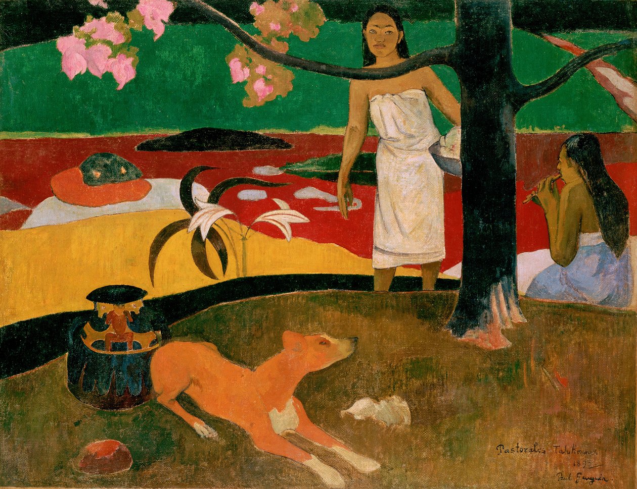 Tahitin pastoraalit, 1893 tekijältä Paul Gauguin