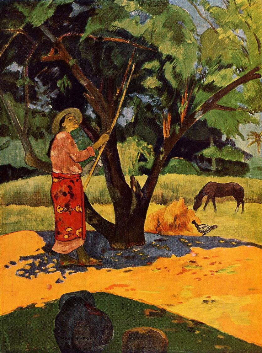Sitruunoiden poiminta tekijältä Paul Gauguin