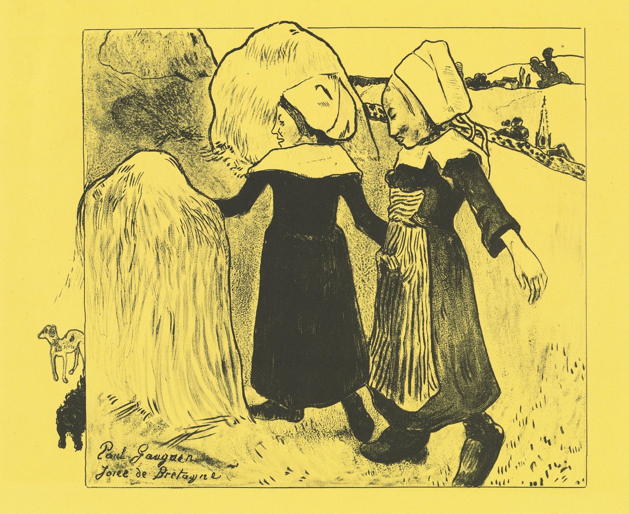 Bretagnen nautinnot tekijältä Paul Gauguin