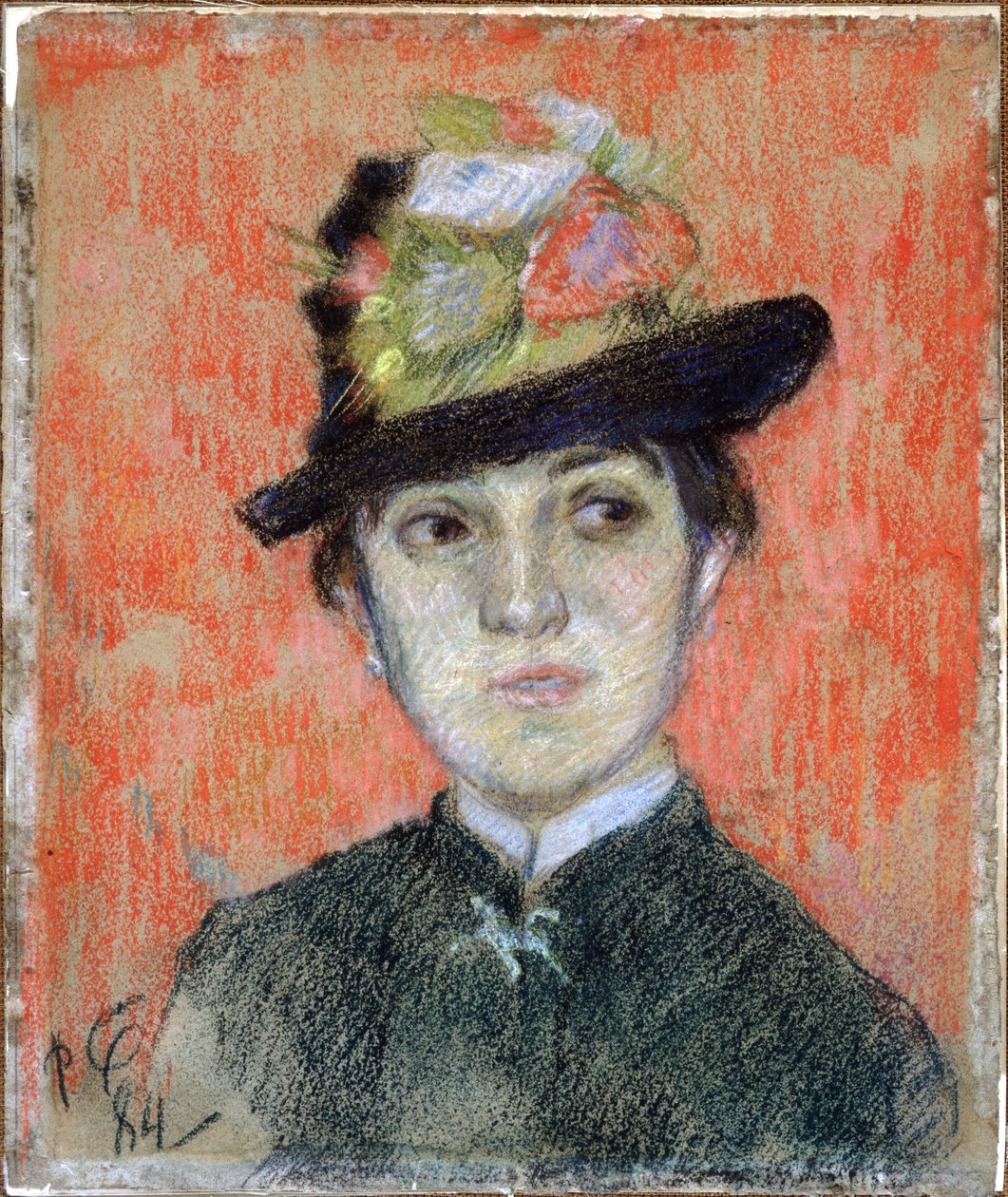 Mademoiselle Mantheyn muotokuva, 1884 tekijältä Paul Gauguin