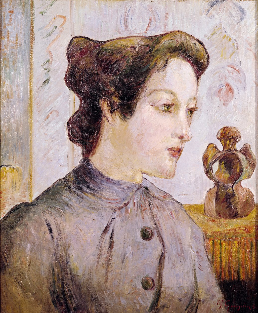 Nuoren naisen muotokuva, 1886 tekijältä Paul Gauguin